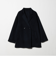 カシミヤブレンド テーラード ミドルコート ＜A DAY IN THE LIFE＞