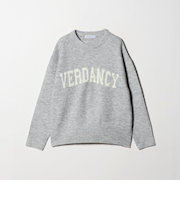 ロゴ クルーネックニット ＜A DAY IN THE LIFE＞