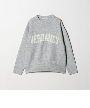 ロゴ クルーネックニット <A DAY IN THE LIFE>