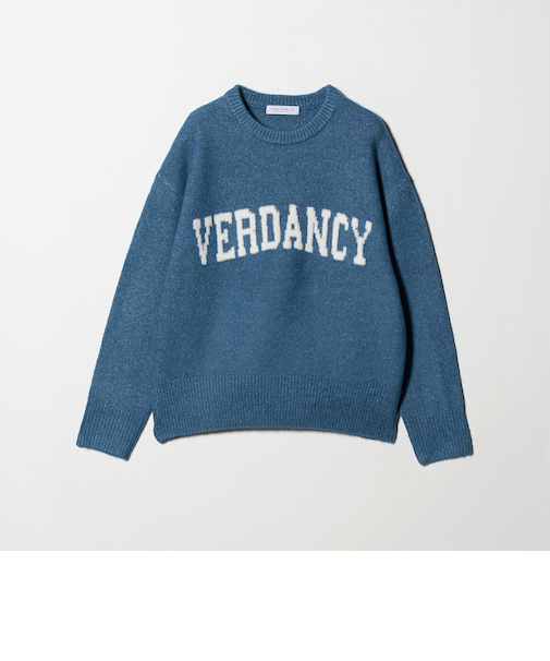 ロゴ クルーネックニット <A DAY IN THE LIFE>