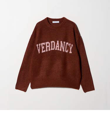 ロゴ クルーネックニット ＜A DAY IN THE LIFE＞