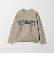 ロゴ クルーネックニット ＜A DAY IN THE LIFE＞