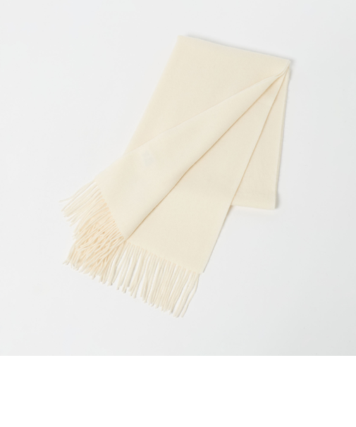 ウールカシミヤ ソリッドマフラー <A DAY IN THE LIFE>