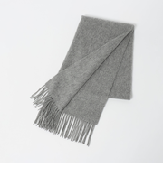 ウールカシミヤ ソリッドマフラー ＜A DAY IN THE LIFE＞