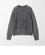 フェザー×スパンコール ニット ＜A DAY IN THE LIFE＞