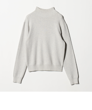 コットンカシミヤ スムース ハイネックニット ＜A DAY IN THE LIFE＞