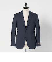 メランジ ドビー 2ボタンジャケット-セットアップ対応-＜A DAY IN THE LIFE＞