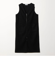 ニットメルトン ソリッド ジャンパースカート ＜A DAY IN THE LIFE＞