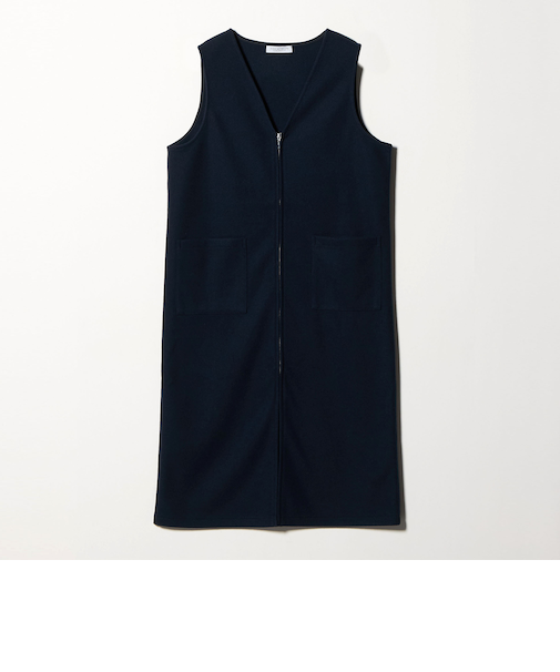 ニットメルトン ソリッド ジャンパースカート <A DAY IN THE LIFE>