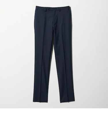 メランジ ドビー ノープリーツスラックス-セットアップ対応-<A DAY IN THE LIFE>