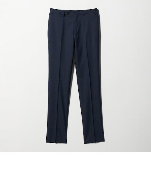 メランジ ドビー ノープリーツスラックス-セットアップ対応-<A DAY IN THE LIFE>