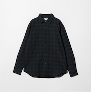 ウールライク グレンチェック リラックスシャツ＜A DAY IN THE LIFE＞