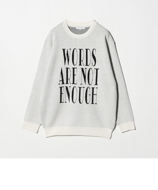 リラックス ロゴ ニット-ウォッシャブル-<A DAY IN THE LIFE>