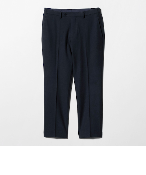 裏起毛 ノープリーツ スラックス＜A DAY IN THE LIFE＞