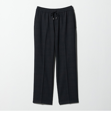 グレンチェック ワイド イージーパンツ<A DAY IN THE LIFE>