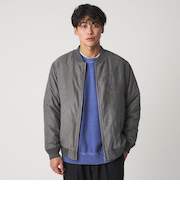 スエードライク 中綿ブルゾン＜A DAY IN THE LIFE＞