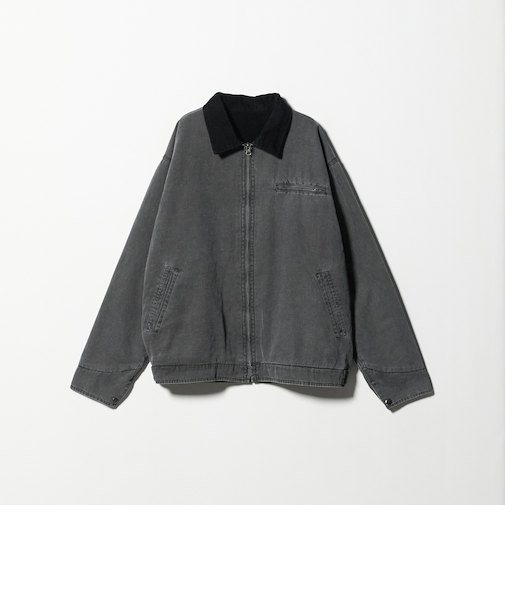 ウォッシュ ダッククロス ジップブルゾン<A DAY IN THE LIFE>