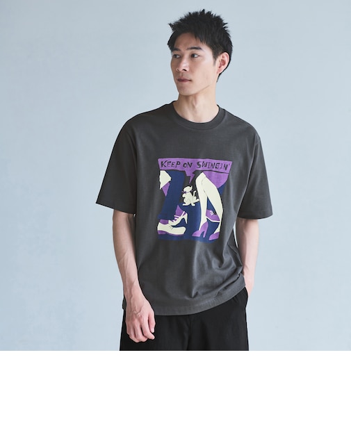 TAKURO TAKAGI プリント クルーネック Tシャツ