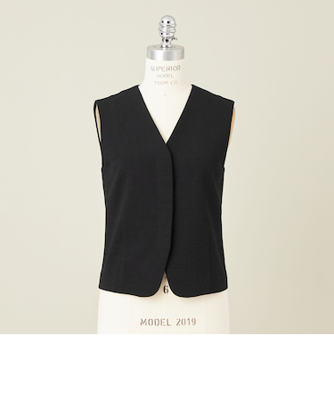 ＜conte＞フライフロント ジレ