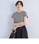 グロッシー フレンチスリーブ Tシャツ -制菌-