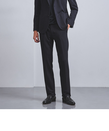 ジャージ ノープリーツ テーパード スラックス COMFORT EASY-MODEL