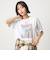 ＜at ease＞フロント フォト ショートスリーブ Ｔシャツ