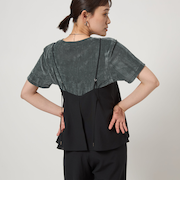 シアー フロッキー Tシャツ