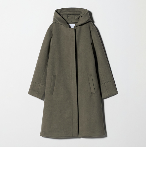 ニットビーバー フーデッド 2WAY コート ＜A DAY IN THE LIFE