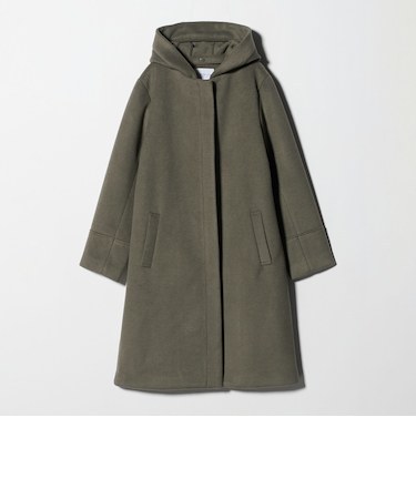 ニットビーバー フーデッド 2WAY コート ＜A DAY IN THE LIFE＞