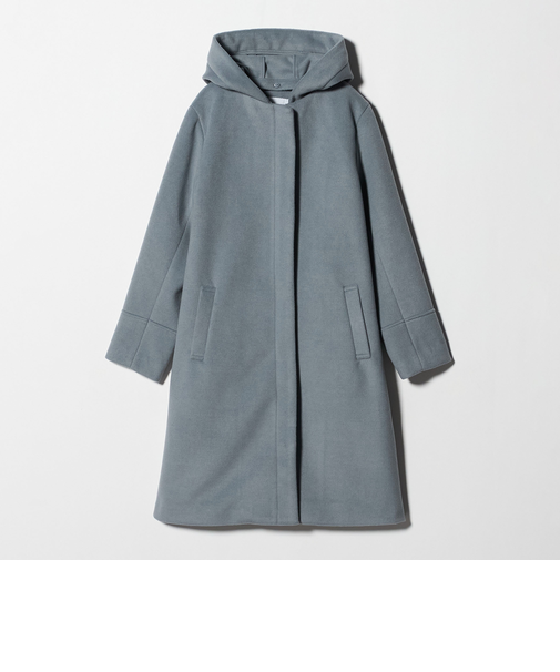 ニットビーバー フーデッド 2WAY コート ＜A DAY IN THE LIFE＞