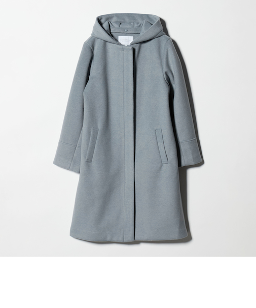 ニットビーバー フーデッド 2WAY コート ＜A DAY IN THE LIFE＞