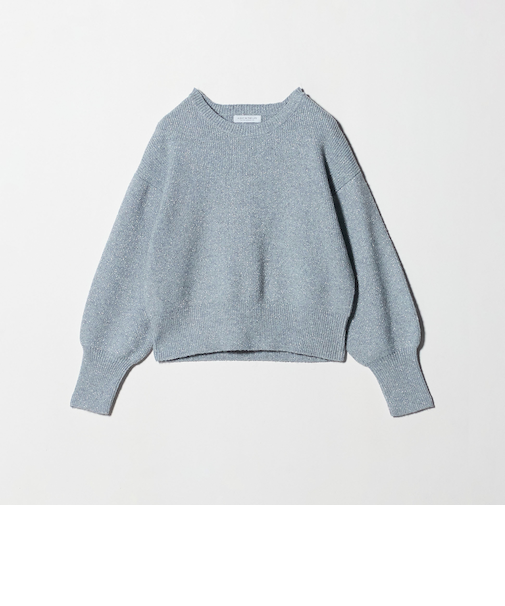 ラメミックス クルーネックニット  ＜A DAY IN THE LIFE＞