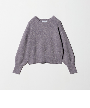 ラメミックス クルーネックニット  ＜A DAY IN THE LIFE＞