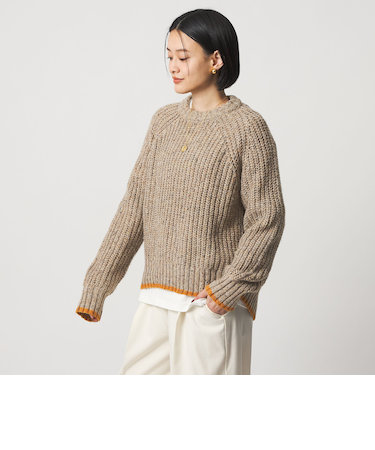 アゼ ネップ バイカラー ハイネックニット ＜A DAY IN THE LIFE＞