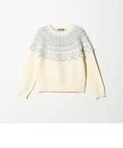 フェザー ノルディックニット ‐ウォッシャブル‐＜A DAY IN THE LIFE＞