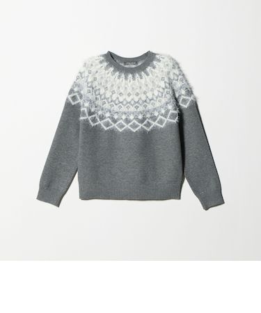 フェザー ノルディックニット ‐ウォッシャブル‐<A DAY IN THE LIFE>