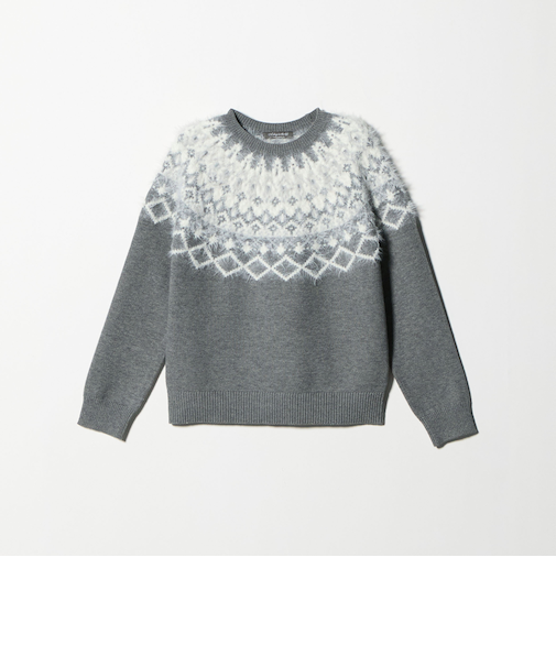 フェザー ノルディックニット ‐ウォッシャブル‐<A DAY IN THE LIFE>