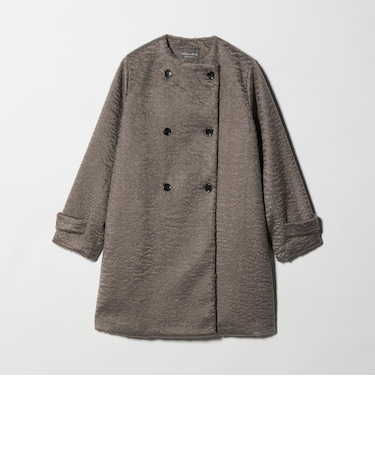 カールメルトン ノーカラー トレンチコート ＜A DAY IN THE LIFE＞