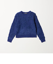 ループジャガード クルーネックニット ＜A DAY IN THE LIFE＞