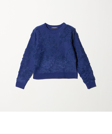 ループジャガード クルーネックニット ＜A DAY IN THE LIFE＞