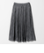 シャイニー プリーツスカート ‐ウォッシャブル‐＜A DAY IN THE LIFE＞