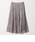 シャイニー プリーツスカート ‐ウォッシャブル‐＜A DAY IN THE LIFE＞