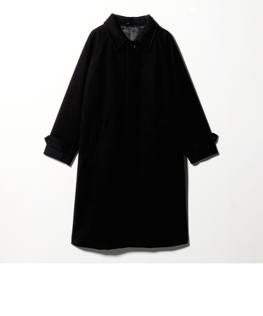 ニットメルトン バルカラーコート＜A DAY IN THE LIFE＞