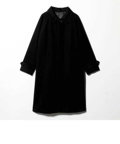 ニットメルトン バルカラーコート＜A DAY IN THE LIFE＞