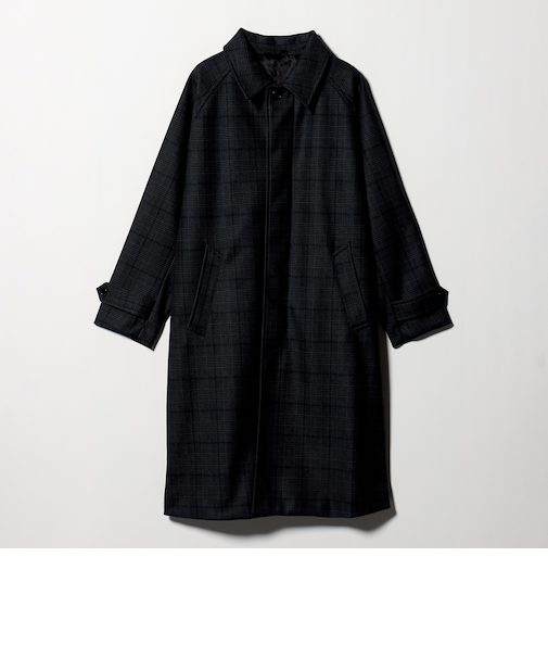 ニットメルトン バルカラーコート＜A DAY IN THE LIFE＞