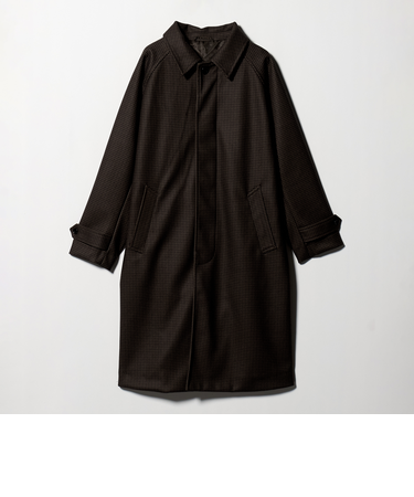 ニットメルトン バルカラーコート＜A DAY IN THE LIFE＞