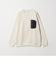 ニット フリース ジップポケット スウェット＜A DAY IN THE LIFE＞