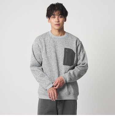 ニット フリース ジップポケット スウェット＜A DAY IN THE LIFE＞