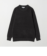 モールヤーン クルーネックニット-ウォッシャブル-＜A DAY IN THE LIFE＞