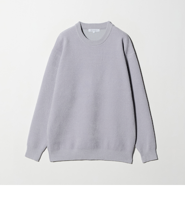 モールヤーン クルーネックニット-ウォッシャブル-<A DAY IN THE LIFE>